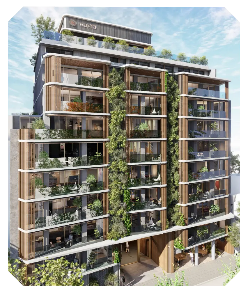 Frente del edificio Wayra